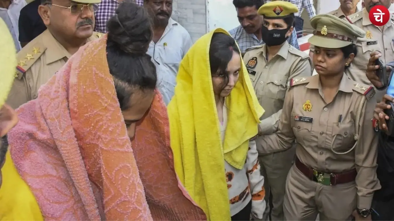 Muskan and Sahil, the convicts in the Meerut blue drum murder case